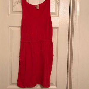 Mossimo Supply Co Pink Keyhole back dress